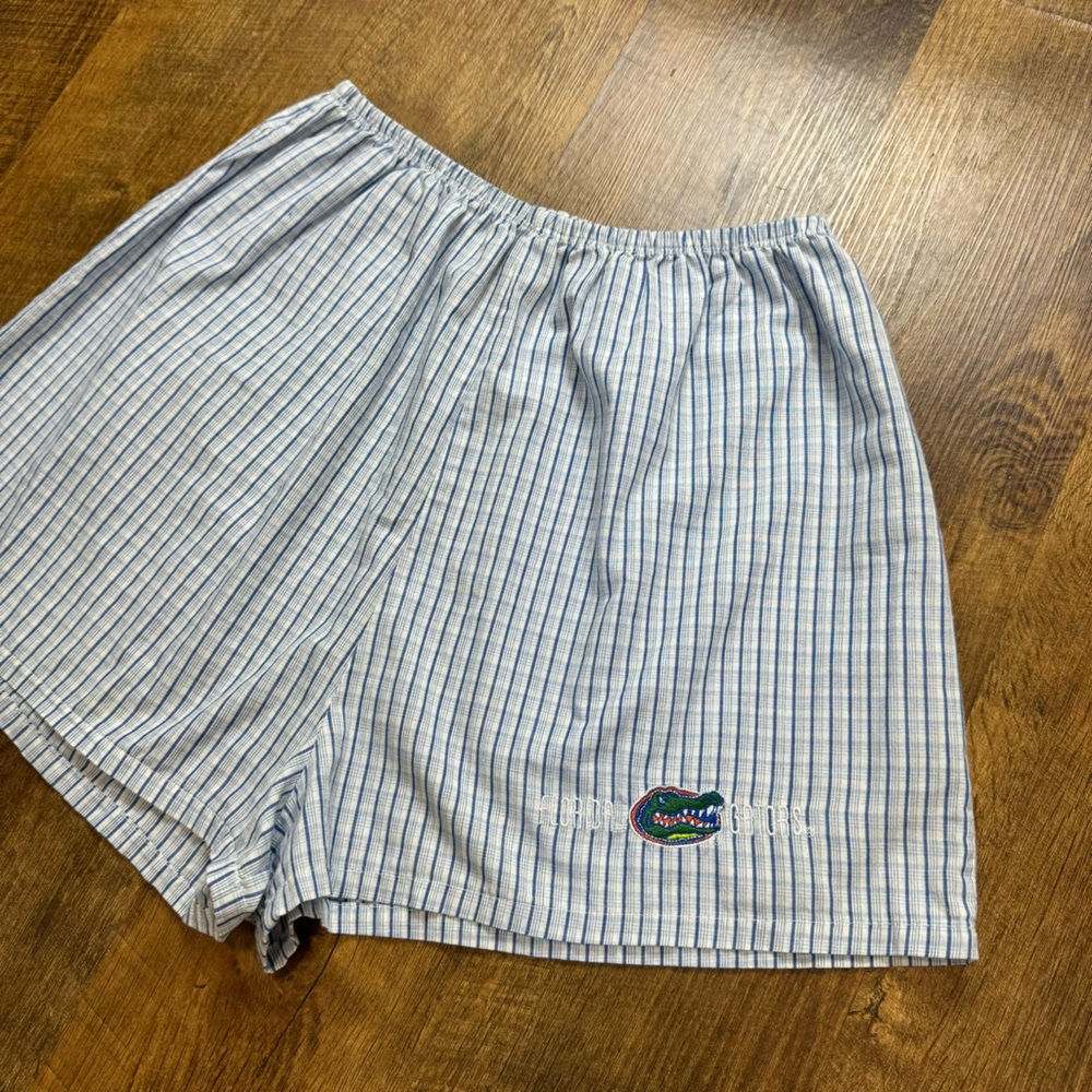 Vtg Y2k Florida Gators Boxer Shorts Sz S/M Blue W… - image 4